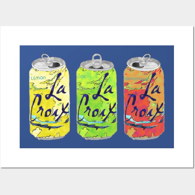 La Croix Line Wall Art by jeremiahm08